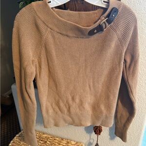 Vintage Lauren Ralph Lauren Sweater with Buckle Detail